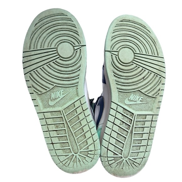 Nike Air Jordan 1 Mid "Blue Mint" Sneakers Size Men's 8.5 - Picture 11 of 13